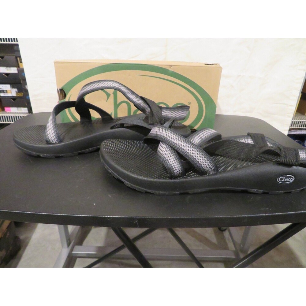 *NWT Mens Split Gray Chaco Z1 Classic Sandals, 13